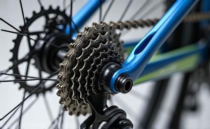 Mechaniek en onderdelen van een fiets