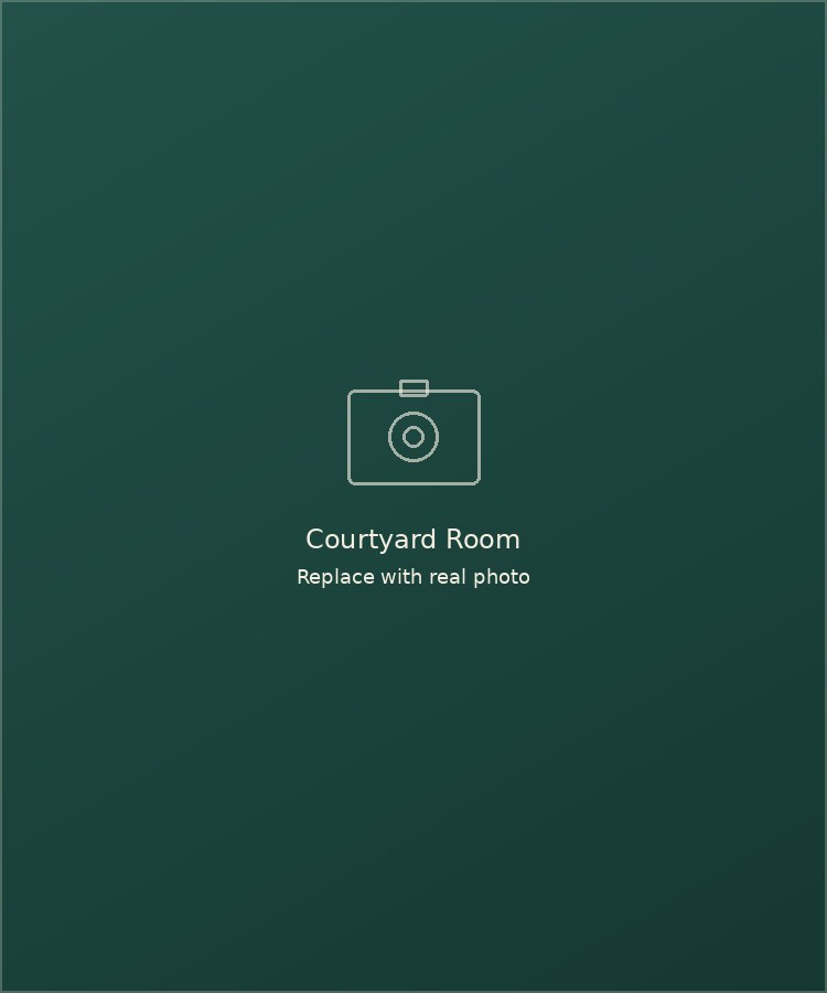 Courtyard Room — placeholder photo